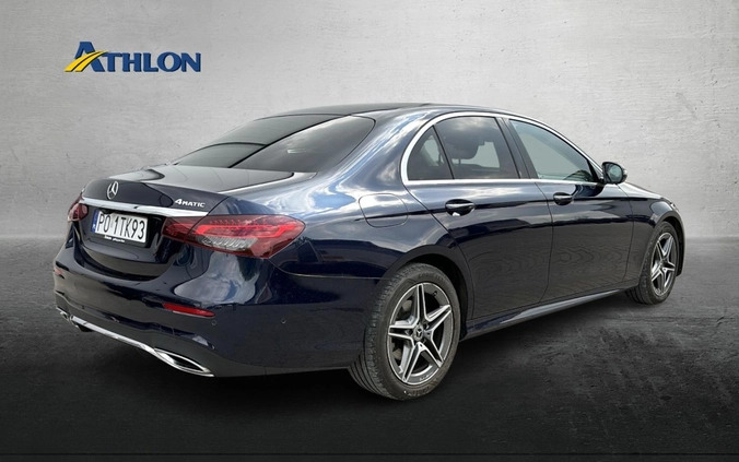 Mercedes-Benz Klasa E cena 214800 przebieg: 55974, rok produkcji 2021 z Kościerzyna małe 326
